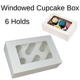 6 Hole 1X Cupcake Box Cupcakes Box